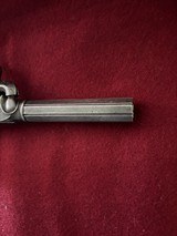 Very nice Rare Antique Belgium .45 cal Pocket percussion Pistol with Ivory grips and folding trigger - 4 of 18