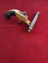 Extremely Rare Antique Civil War Era , Morgan & Clapp Single Shot 30RF Derringer with case & ammo - 15 of 16