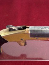 Extremely Rare Antique Civil War Era , Morgan & Clapp Single Shot 30RF Derringer with case & ammo - 7 of 16