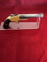 Extremely Rare Antique Civil War Era , Morgan & Clapp Single Shot 30RF Derringer with case & ammo - 8 of 16