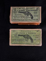 Vintage Collectible Winchester .32 Smith and Wesson Center Fire Cartridges/ 77 rounds