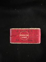 Sealed 50-round box of Remington UMC Black Powder 41 Short Rimfire cartridges - 4 of 6