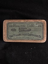 Full box Vintage Remington Arms - Union Metallic Cartridge Company 32 S&W Black Powder cartridges - 1 of 5