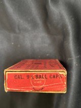 Vintage full box of REMINGTON UMC 9MM RIMFIRE BALL CAPS ( Flobert Pistols ) - 6 of 7