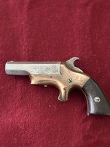 Antique Vintage Gamblers box .41RF Brown Derringer with case ammo and accesories - 10 of 17