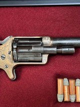 Rare Antique Brooklyn Firearms Company / Slocum Front Loading .32RF Pocket Revolver - 6 of 20
