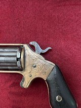 Rare Antique Brooklyn Firearms Company / Slocum Front Loading .32RF Pocket Revolver - 7 of 20