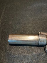 Engraved Stocking & Co. 28 GA Single Action Pepperbox Percussion Revolver - 4 of 18