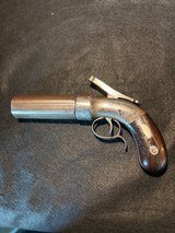 Engraved Stocking & Co. 28 GA Single Action Pepperbox Percussion Revolver - 17 of 18