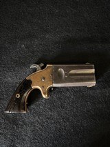 Very Rare American Arms Co. Double Barrel Swivel Breech Pistol in .41RF Less than 400 units produced in that caliber - 4 of 14