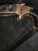 Very Rare American Arms Co. Double Barrel Swivel Breech Pistol in .41RF Less than 400 units produced in that caliber - 7 of 14