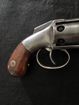 Very Rare Allen & Wheelock Small Frame Pocket Revolver, .31 caliber, 3-inch barrel,
Early production five-shot percussion revolver  - 6 of 14
