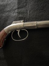 Very Rare Antique Allen & Wheelock .36 cal Bar Hammer No 9 pistol - 7 of 11