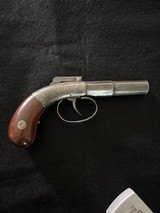 Very Rare Antique Allen & Wheelock .36 cal Bar Hammer No 9 pistol - 5 of 11