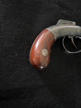Very Rare Antique Allen & Wheelock .36 cal Bar Hammer No 9 pistol - 8 of 11