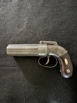 Very rare Hyde & Goodrich Marked, Engraved Allen & Thurber Norwich Bar Hammer .31 Cal Pepperbox - 1 of 19