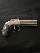 Very rare Hyde & Goodrich Marked, Engraved Allen & Thurber Norwich Bar Hammer .31 Cal Pepperbox - 13 of 19