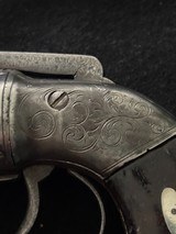 Very rare Hyde & Goodrich Marked, Engraved Allen & Thurber Norwich Bar Hammer .31 Cal Pepperbox - 16 of 19
