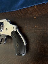 Nice condition Antique Smith & Wesson 3rd model hammerless .38S&W revolver. - 2 of 17