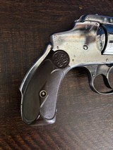 Nice condition Antique Smith & Wesson 3rd model hammerless .38S&W revolver. - 8 of 17