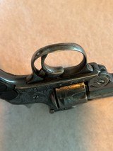 Meriden Firearms Co. Revolver “A.J. Aubrey” .32 S&W small frame double action top break factory engraved revolver *C&R* - 10 of 18