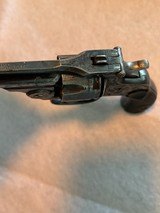 Meriden Firearms Co. Revolver “A.J. Aubrey” .32 S&W small frame double action top break factory engraved revolver *C&R* - 13 of 18