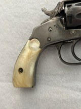 Rare Antique Hopkins & Allen XL small frame double action .22 RF revolver - 4 of 14
