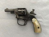 Rare Antique Hopkins & Allen XL small frame double action .22 RF revolver - 13 of 14