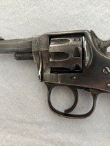 Rare Antique Hopkins & Allen XL small frame double action .22 RF revolver - 6 of 14