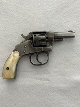 Rare Antique Hopkins & Allen XL small frame double action .22 RF revolver - 2 of 14