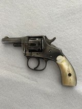 Rare Antique Hopkins & Allen XL small frame double action .22 RF revolver - 1 of 14