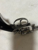unmarked Belgium Antique bull dog pocket revolver in .32 short Colt - 14 of 20