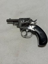 unmarked Belgium Antique bull dog pocket revolver in .32 short Colt - 2 of 20