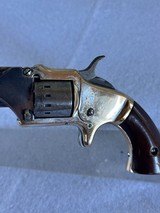 Very Rare Antique American Standard tool Co. ( Manhattan Firearms Co.) Single Action .22 long RF Pocket Revolver  - 2 of 19