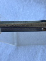 Very Rare Antique American Standard tool Co. ( Manhattan Firearms Co.) Single Action .22 long RF Pocket Revolver  - 5 of 19