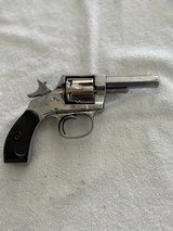 Antique Hopkins & Allen .32 S&W XL Doulble action solid frame revolver - 5 of 14