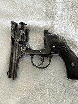 Rare blue finish Iver Johnson 2nd model 4th variation .32 Top Break small frame hammerless revolver - 12 of 14 Rare blue finish Iver Johnson 2nd model 4th variation .32 Top Break small frame hammerless revolver - 12 of 14