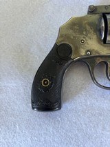 Iver Johnson Third Model , 2nd Variation,  small frame  .32 S&W short Safety Hammerless  Revolver. - 9 of 17
