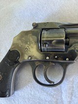 Iver Johnson Third Model , 2nd Variation,  small frame  .32 S&W short Safety Hammerless  Revolver. - 7 of 17