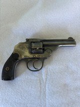 Iver Johnson Third Model , 2nd Variation,  small frame  .32 S&W short Safety Hammerless  Revolver. - 5 of 17