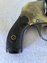 Iver Johnson Third Model , 2nd Variation,  small frame  .32 S&W short Safety Hammerless  Revolver. - 8 of 17