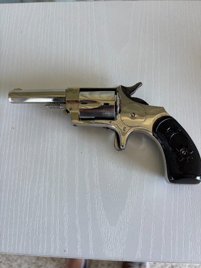 ANTIQUE Forehand & Wadsworth Russian Model 32 Spur Trigger Revolver