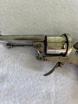 Antique Belgium THE GUARDIAN AMERICAN MODEL OF 1878 7mm pinfire DA  revolver - 13 of 19