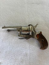 Antique Belgium THE GUARDIAN AMERICAN MODEL OF 1878 7mm pinfire DA  revolver - 2 of 19
