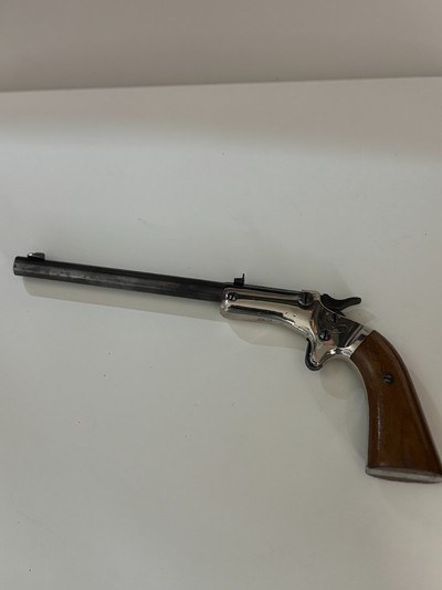 Rare Antique J. Stevens No. 43 First Issue Pistol  Tip-Up Single shot .22RF Pistol