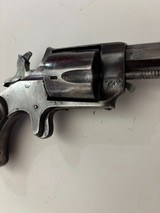 Antique Forehand & Wadsworth .38 RF Bull Dog single action spur trigger revolver - 9 of 16