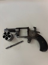 Antique Forehand & Wadsworth .38 RF Bull Dog single action spur trigger revolver - 4 of 16