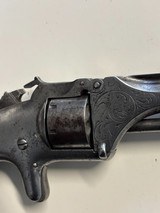 Very Rare Manhattan Firearms
First model Second variation Single Action .22rf Pocket Revolver. - 8 of 16