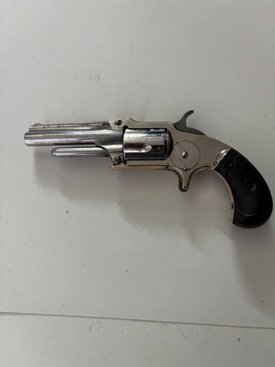 ANTIQUE RARE    J.M. Marlin Model 32RF1875 pocket revolver. 