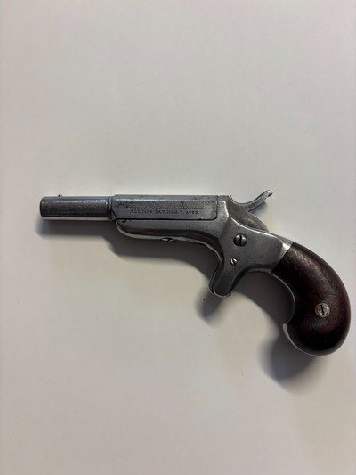 Very Rare Antique E. Allen .22rf Center Hammer Single Shot Deringer